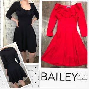 🆕 Bailey 44 Ruffle Ponte Dress❤️